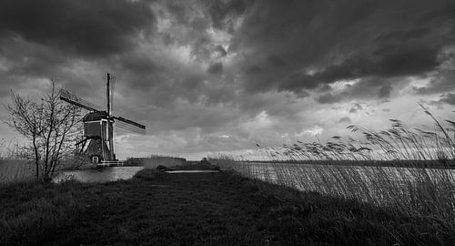 Molen in de storm