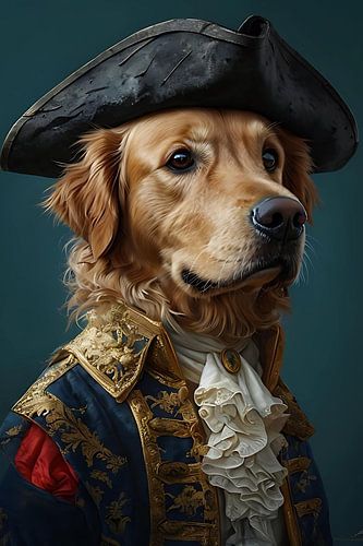 Kapitein Golden Retriever Koning van de Zeeën