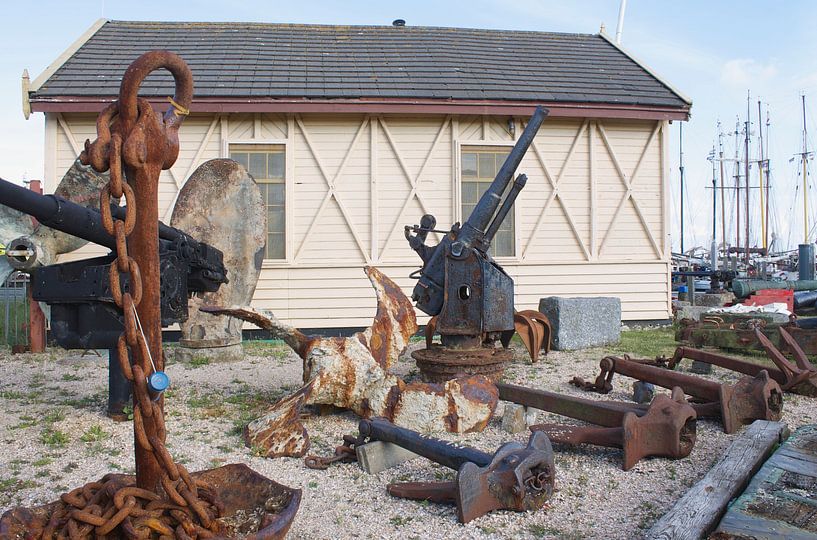 Voormalige reddingbootschuur van West-Terschelling von Berthilde van der Leij