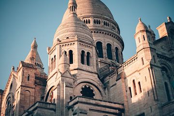 De Sacré-Coeur kerk in Montmartre, Paris, Frankrijk van Madinja Groenenberg