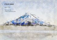 Fuji, Japan van Theodor Decker thumbnail