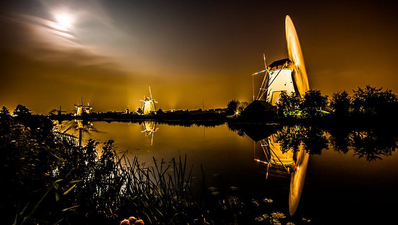 windmills by Ferdinand Mul