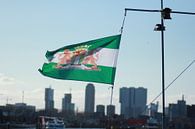 Vlag van Rotterdam in de zon van Capture the Moment 010 thumbnail