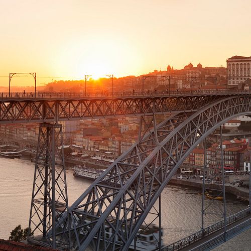 Ponte Dom Luis I, UNESCO World Heritage Site, Porto, Portugal