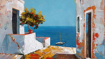 Mediterrane Dromen no. 5 van ByNoukk