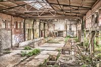Salle abandonnée en Belgique