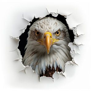 Adler von der Wand