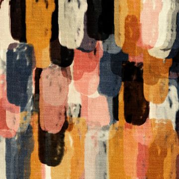 Abstrakte bunte Kunst in satten hellen Pastell- und Neonfarben.