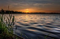 Sunset at the Leekstermeer by Jacques Jullens thumbnail