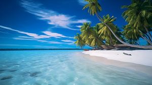Tropisch eiland van PixelPrestige