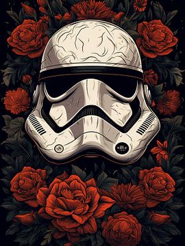 Strormtrooper mit Rosen von haroulita