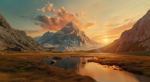 Alpine glamour in the morning