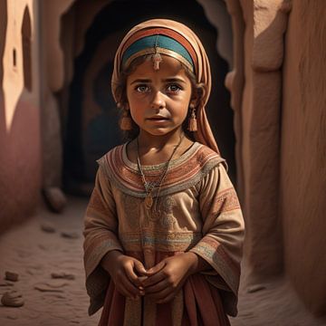 Little Moroccan girl