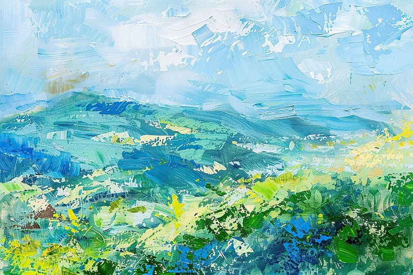 Landschaft | Landschaftsmalerei von ARTEO Gemälde