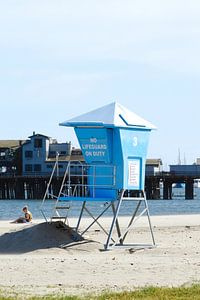 Santa Barbara | No lifeguard on duty van Ricardo Bouman