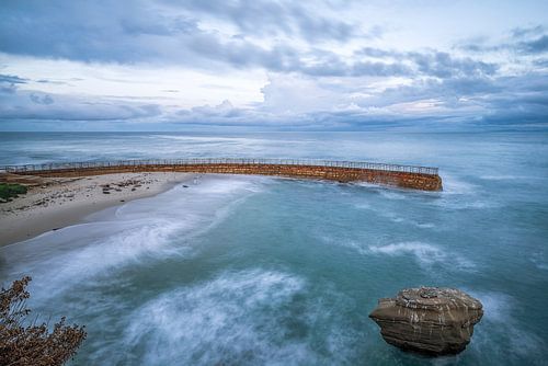 Zeegezicht - La Jolla-kust