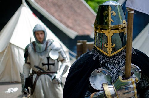 The knight and his squire
