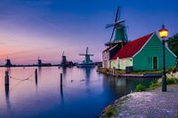 Zaanse Schans bij nacht