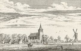 Abraham Rademaker, View of Blaricum, 1612 by Atelier Liesjes