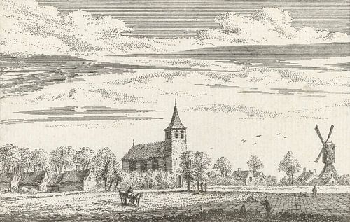 Abraham Rademaker, Gezicht op Blaricum, 1612