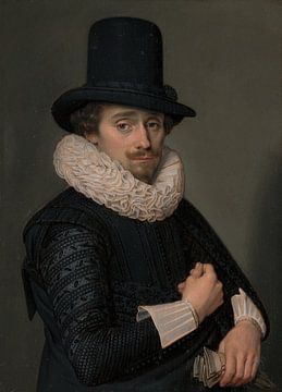 Self-portrait, Adriaen van de Venne