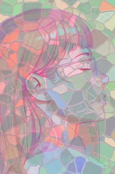 Pastel Passion van Moonheart Artworks