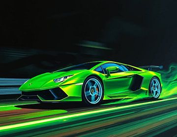 Lamborghini Aventador 2 van MIROKKU