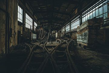 Abandoned mining industry in France by JNphotography