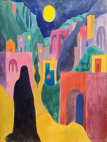 Woman In The Moonlight