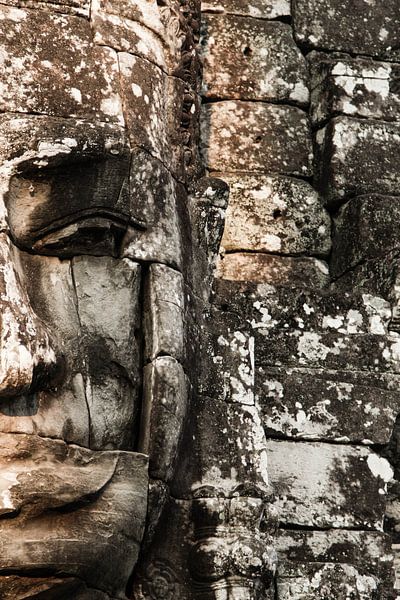 Visage de Budha, Bayon par Lilian Heijmans