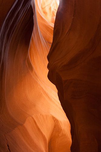 Antelope Canyon Silhouet
