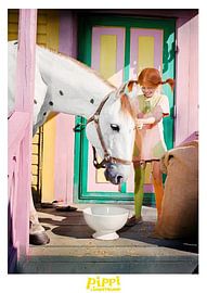 pippi with White HOrse by Thomas burnet