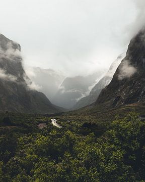 Milford Sound - Nieuw-Zeeland van Jip van Bodegom