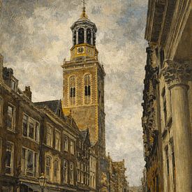 La nouvelle tour à Kampen sur Domstad Rudie