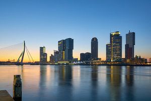 Lever de soleil près de Rotterdam