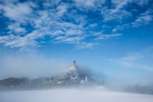Paysage d'hiver Staatzer Berg