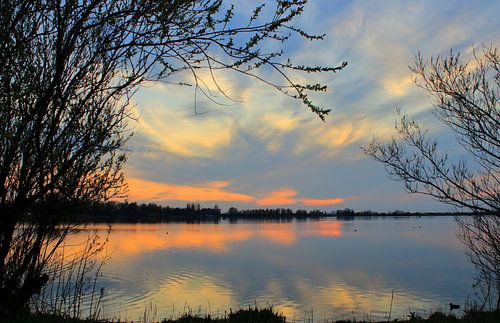 Sonnenuntergang im Winter