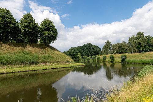 Die befestigte Stadt Hulst.