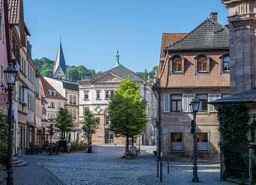 De historische oude stad Kulmbach