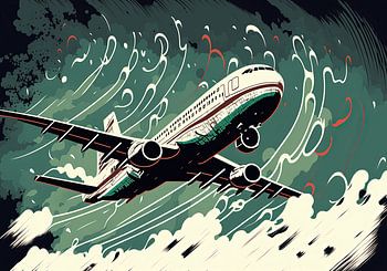 Aeroplane Vector Design Art