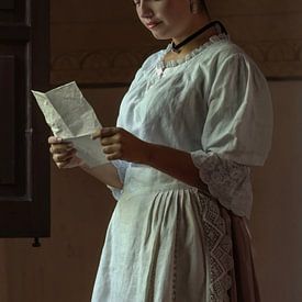 Der Liebesbrief / carta de amor [Ausschnitt] von Affect Fotografie