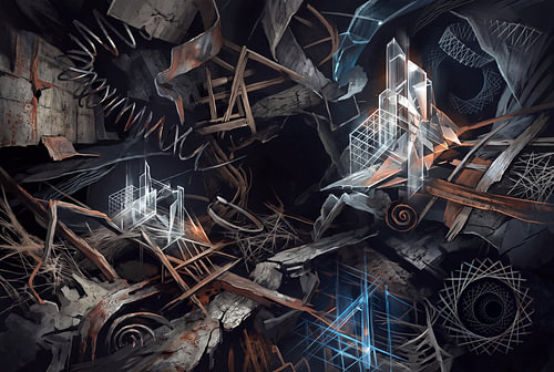 Fragmented Digital Chaos