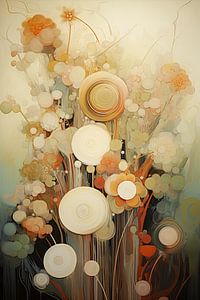 Fleurs abstraites