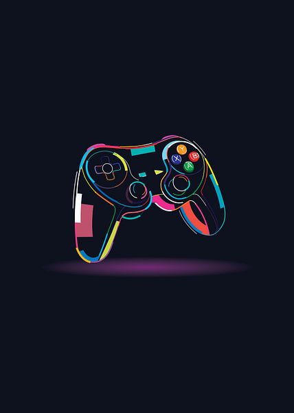 Plakate für Controler-Spiele von PublicArt701
