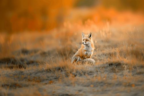 The morning walk reveals nature's secrets, whispering in the dawn's gentle light | A Fox's Whispering