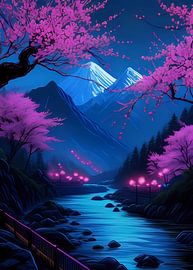 Calm Nature Fuji by Rizal Azhari