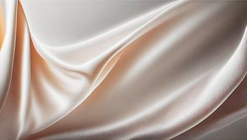 Weißes Stoff in der Luft von Mustafa Kurnaz