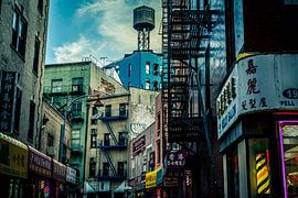 New York City Photo on Canvas – Brooklyn Bridge Dumbo Wall Decoration Chinatown by FotoDennis.com | Werk op de Muur