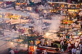 Djemaa el Fna Platz in Marrakesch von Easycopters