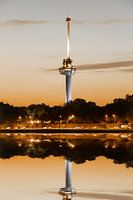 Rotterdam Euromast Sunset City Scape